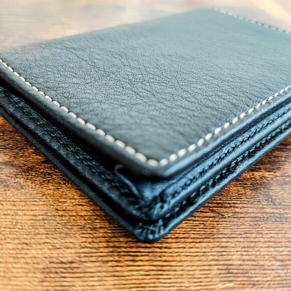COACH Leather Bifold Wallet - Picture 4 of 7